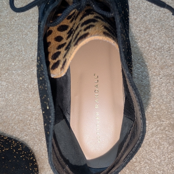 Loeffler Randal Ankle Calf Hair Booties Size 8.5 - Picture 7 of 13